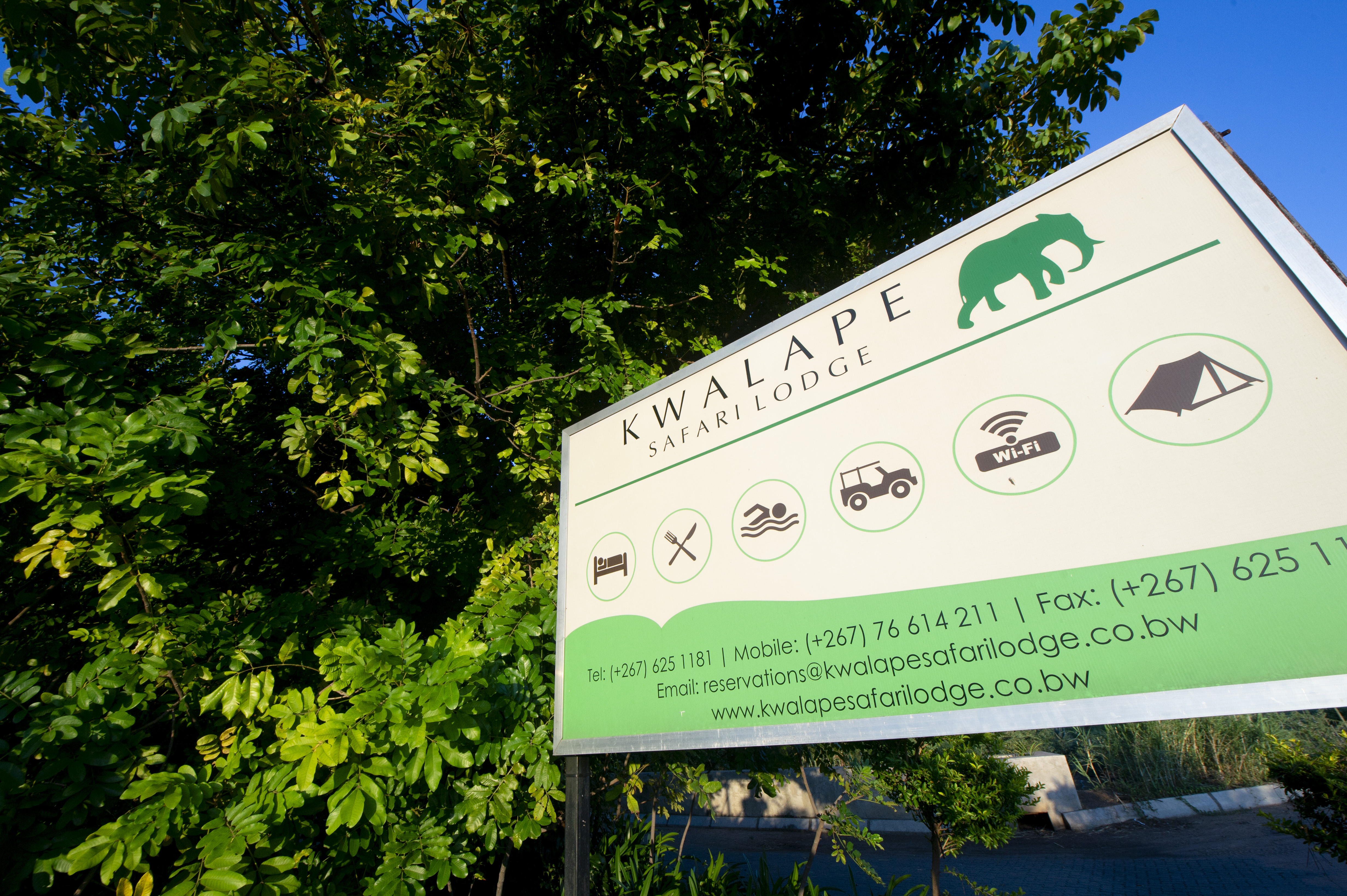 Kwalape Safari Lodge entrance area