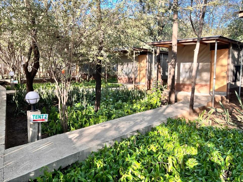 Spacious guest room at Kwalape Safari Lodge