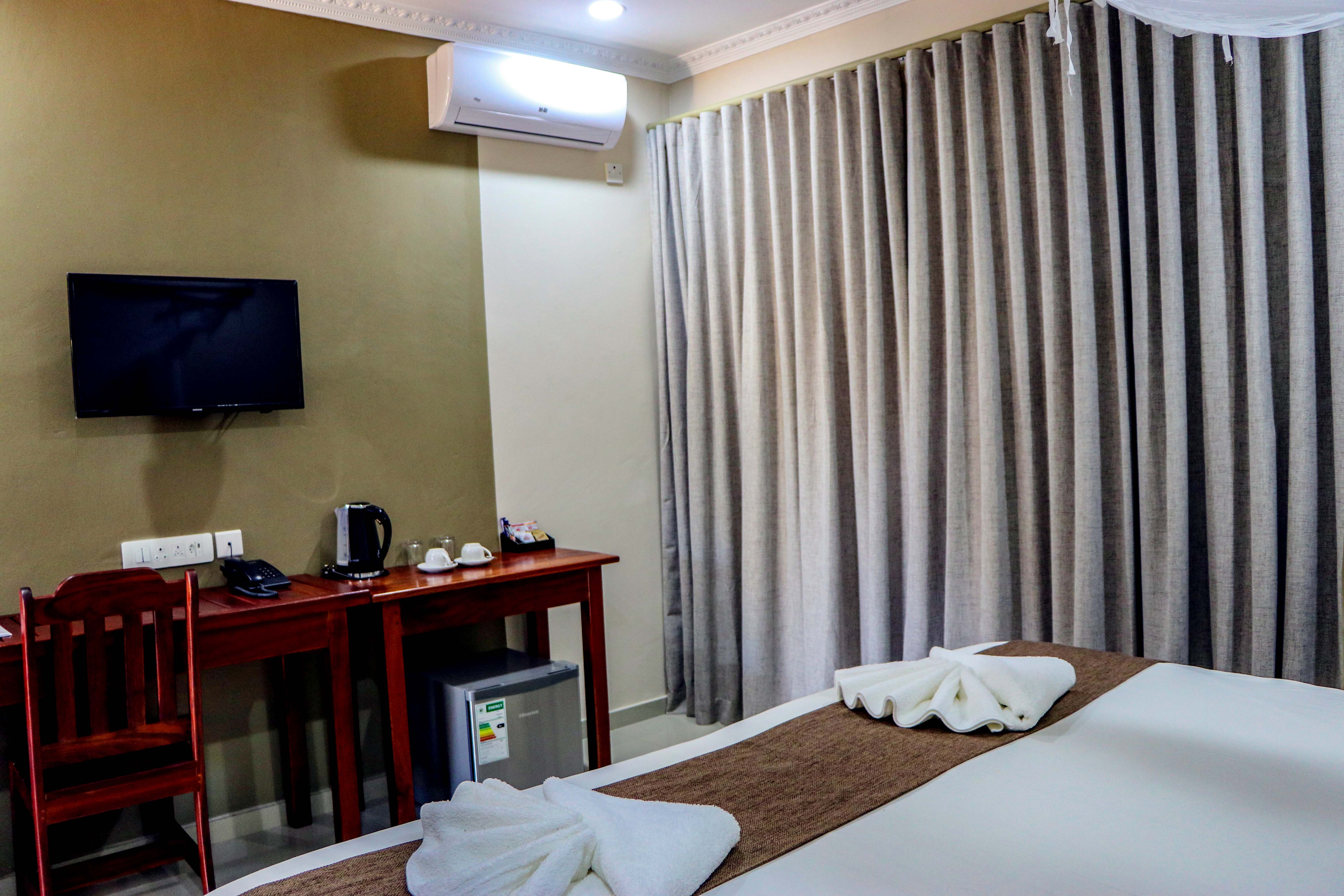 Standard room interior at Kwalape Safari Lodge